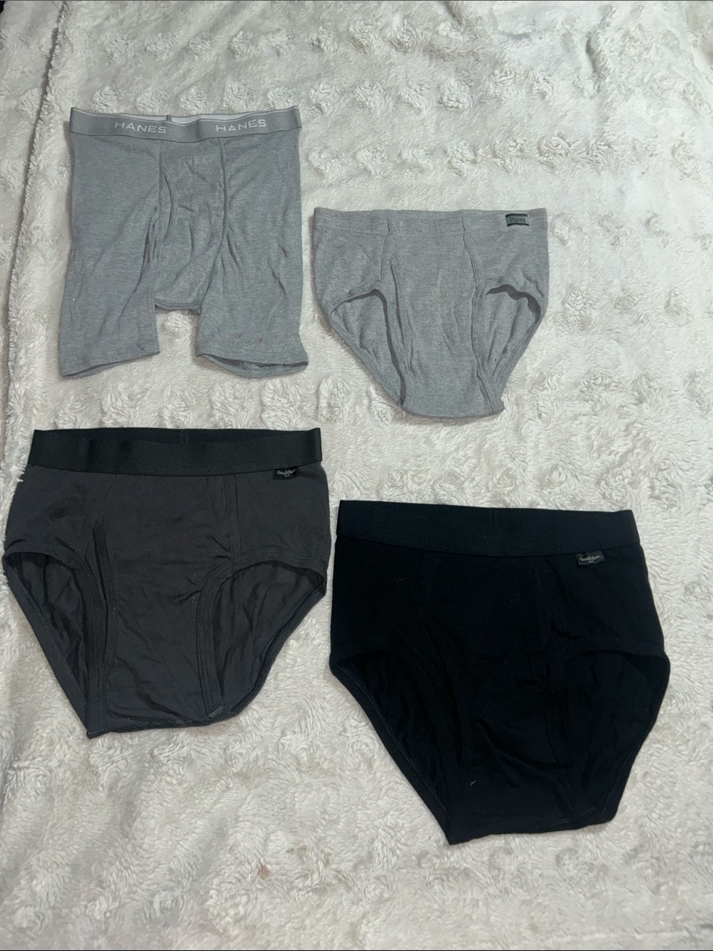 Men's Briefs & Boxer Briefs 4 Pack Bundle